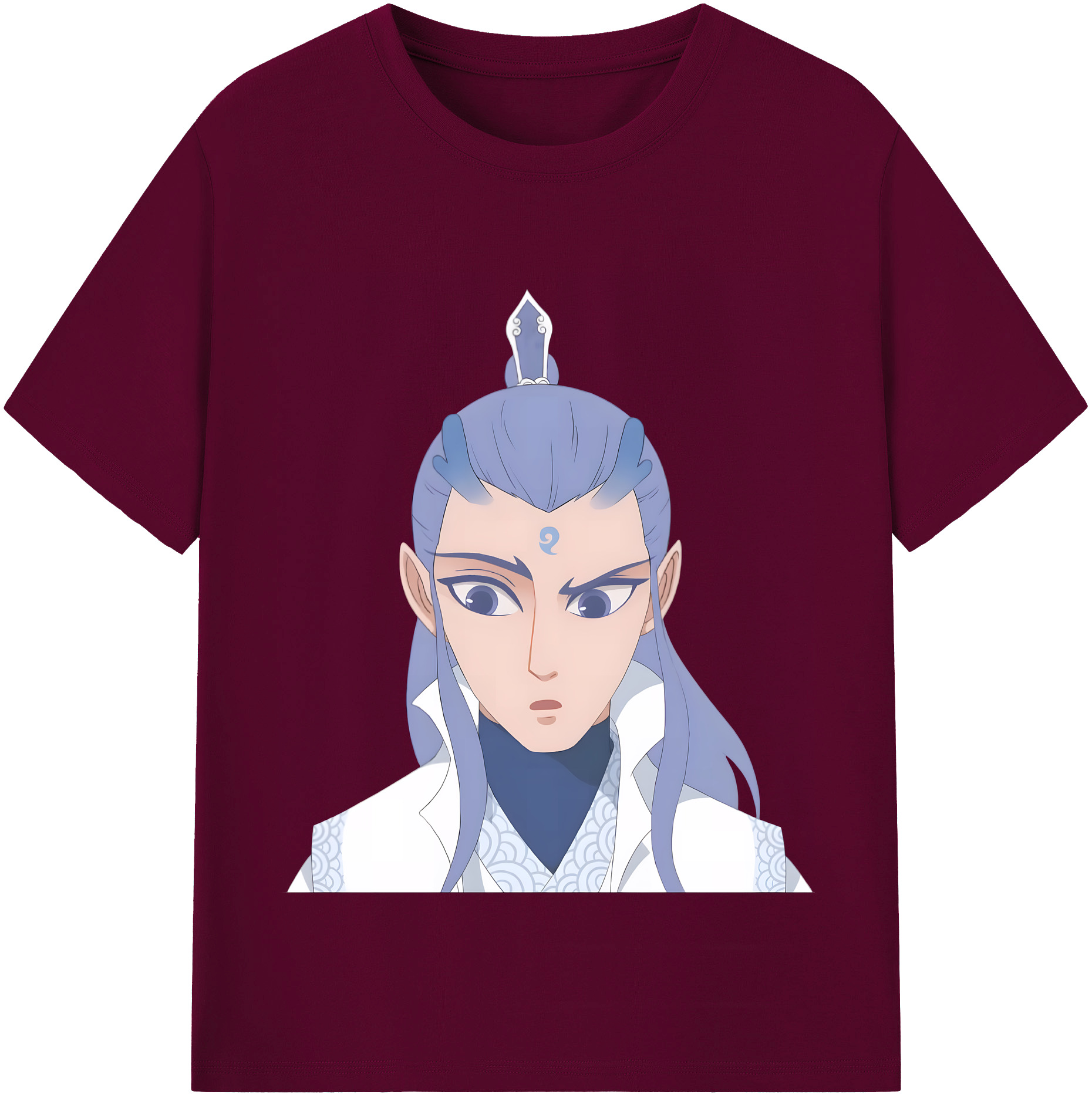 （画像用） Ne Zha 2 ナタ 魔童の大暴れ レディースカジュアルプリントTシャツ（綿100％）